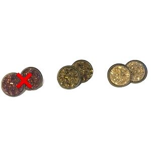 NIB Druzy Stone Earrings in Multiple Colors
